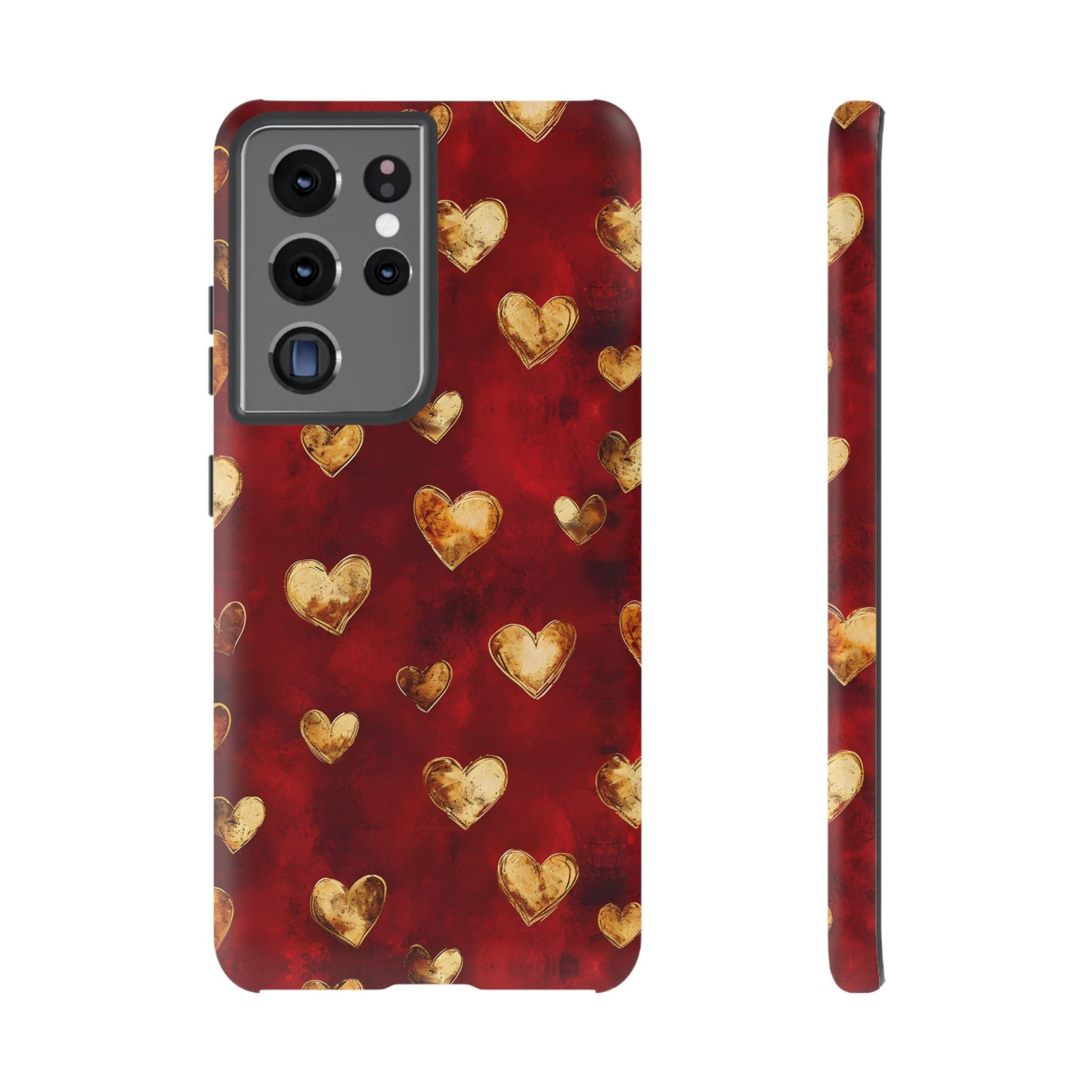 Midas Touch: Gilded Hearts - Phone Case