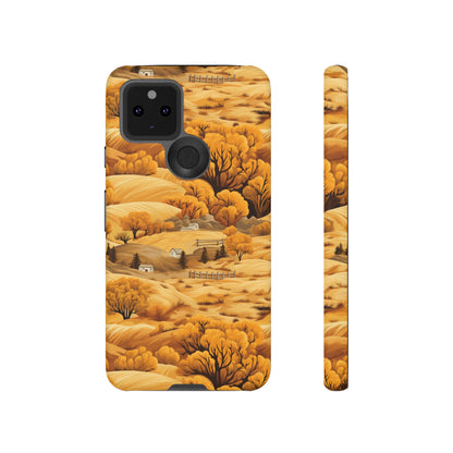 Rural Rhapsody: Early Autumn Farm Tales - Tough Phone Case