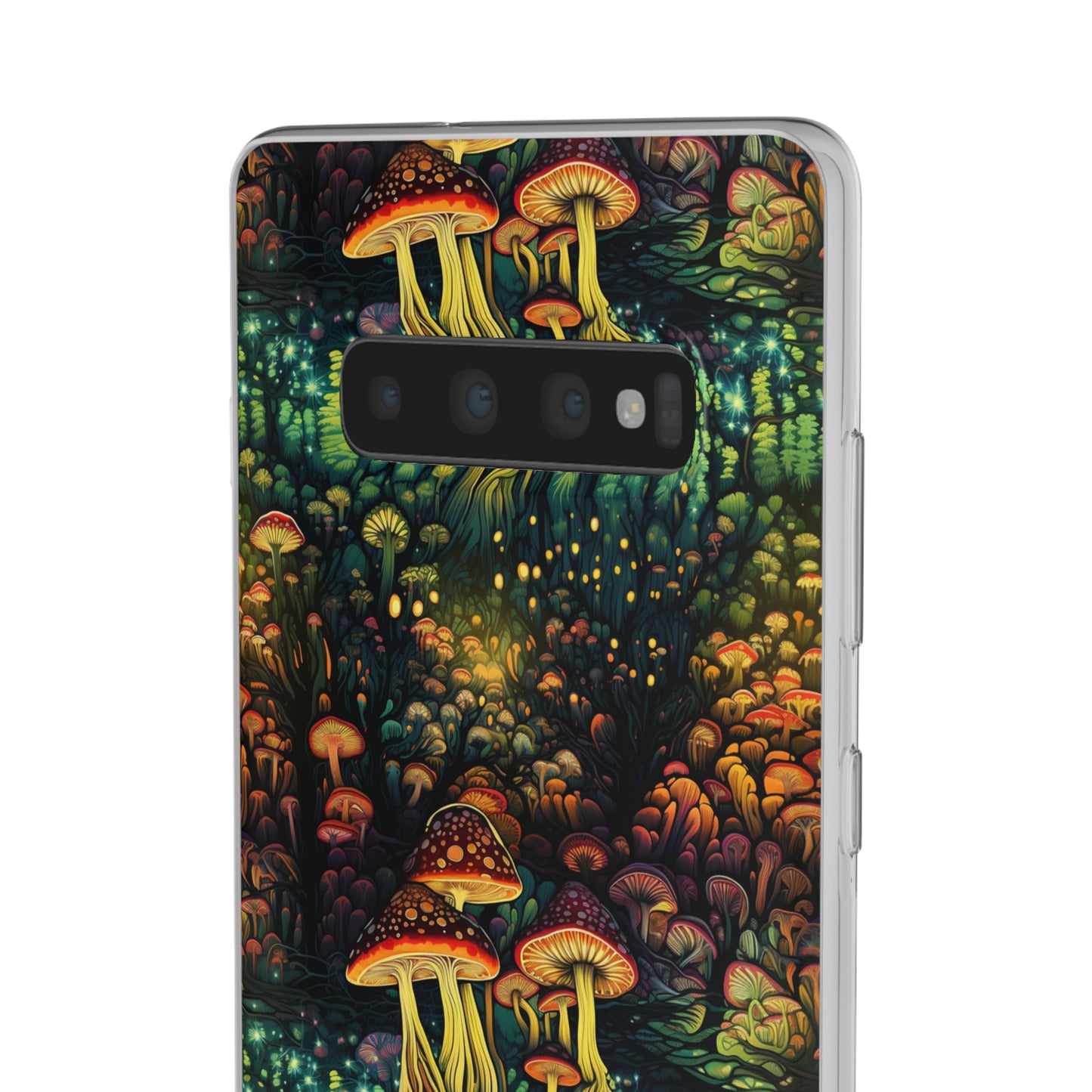 Neon Hallucinations: An Illumulated Autumn Spectacle - Flexible Phone Case