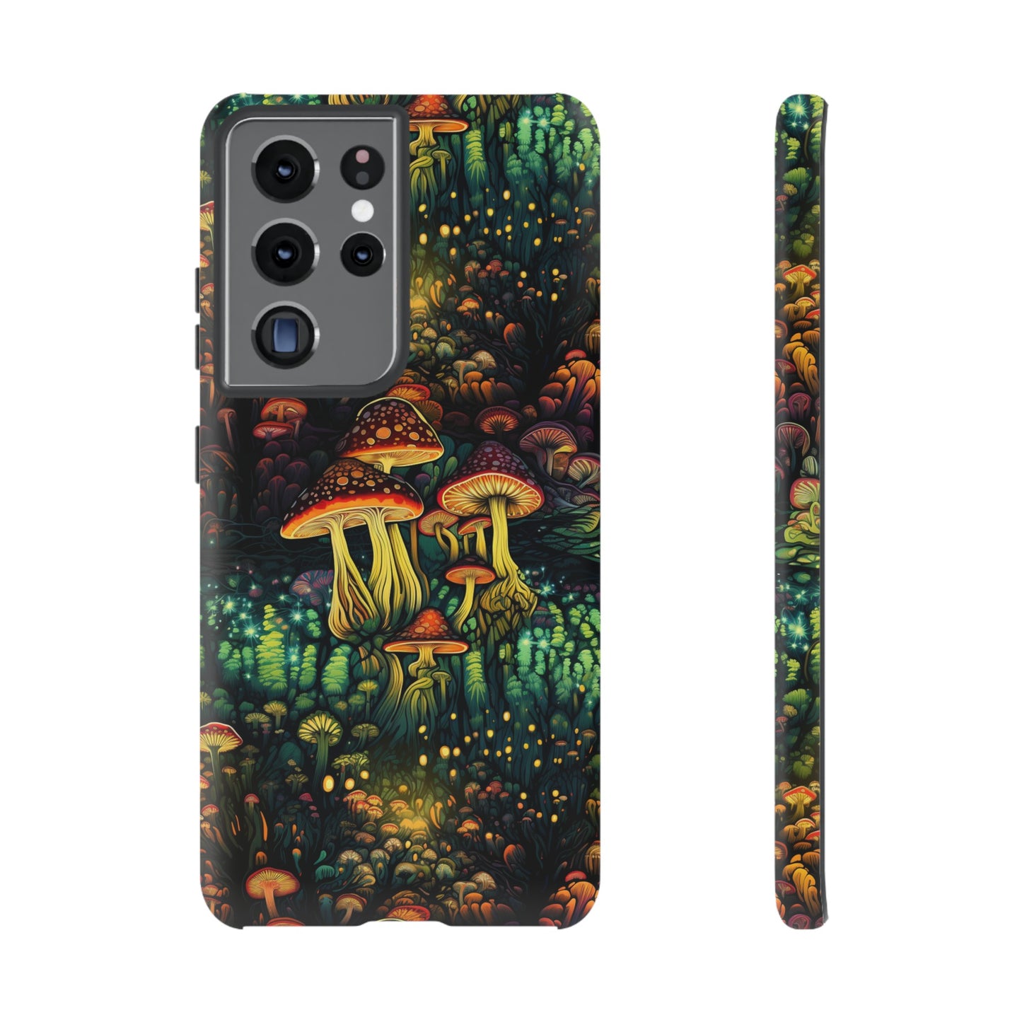 Neon Hallucinations: An Illuminated Autumn Spectacle - Tough Phone Case