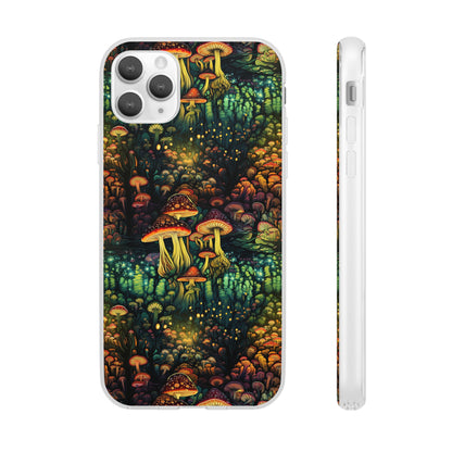 Neon Hallucinations: An Illumulated Autumn Spectacle - Flexible Phone Case