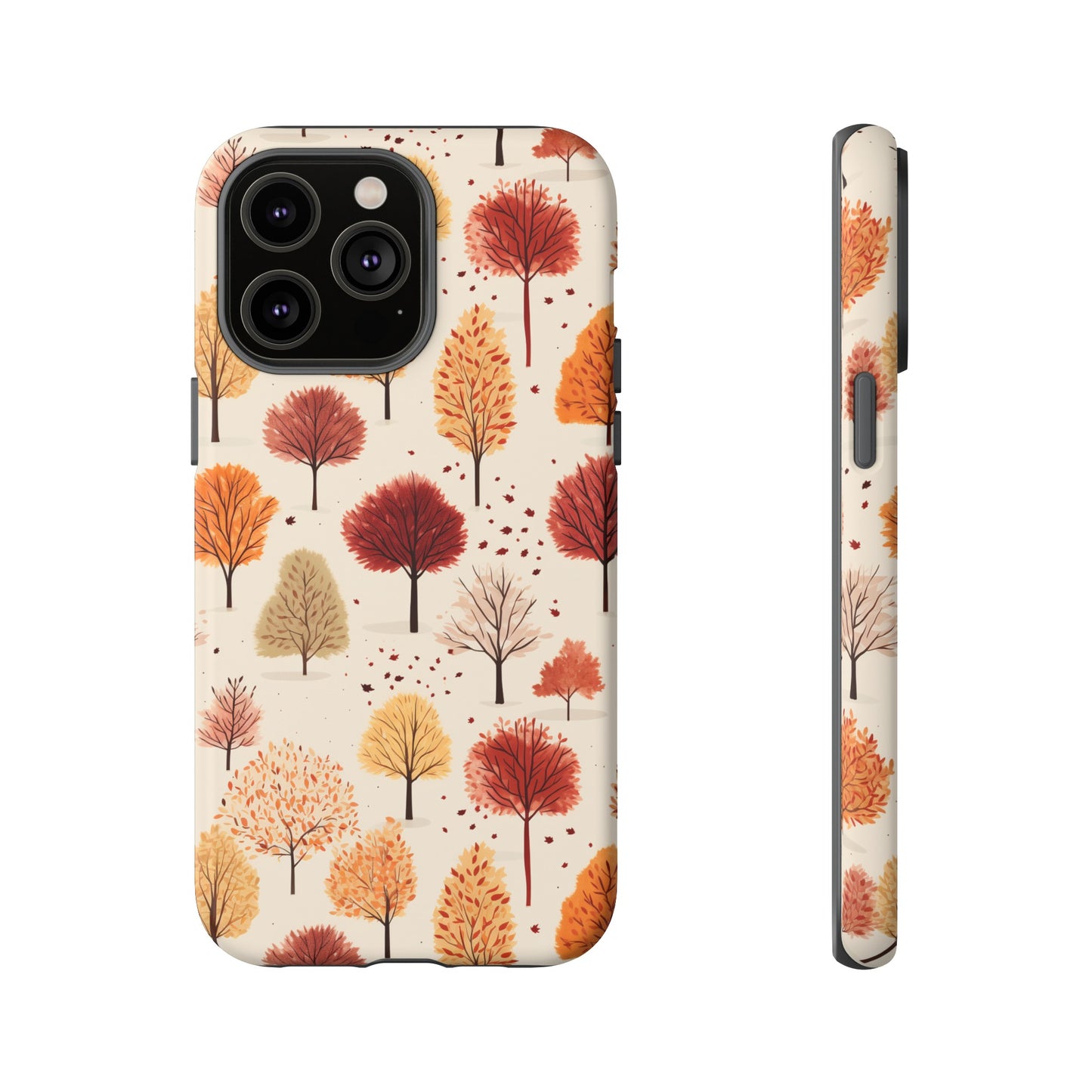 Gradient Grove: Autumn's Diverse Palette - Tough Phone Case