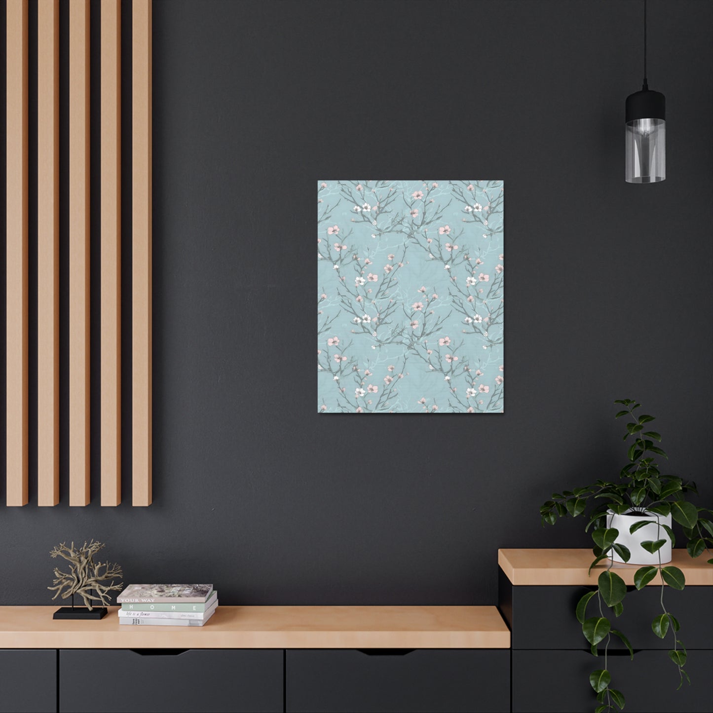 Sakura Serenity - Japanese Cherry Blossom Wall Art Canvas