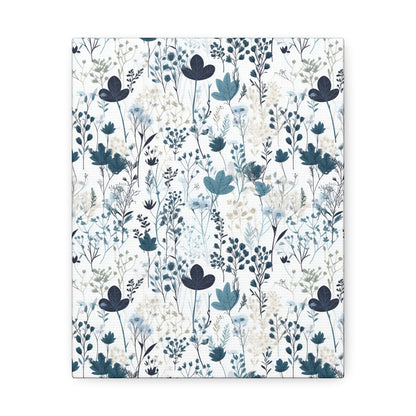 Blue Wildflower - Canvas Prints