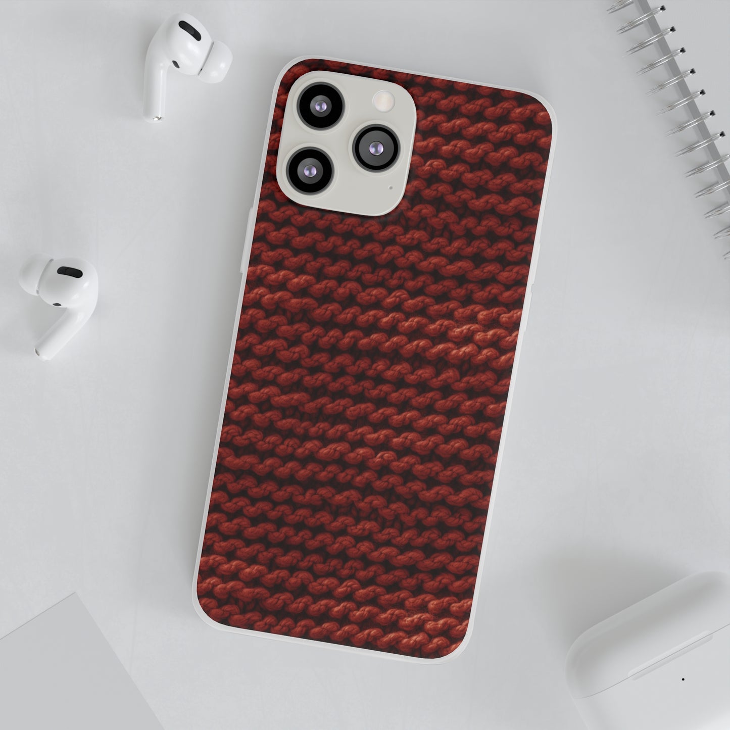 Autumn Yarn Chronicles - Warmth and Tradition in a Flexible Phone Case