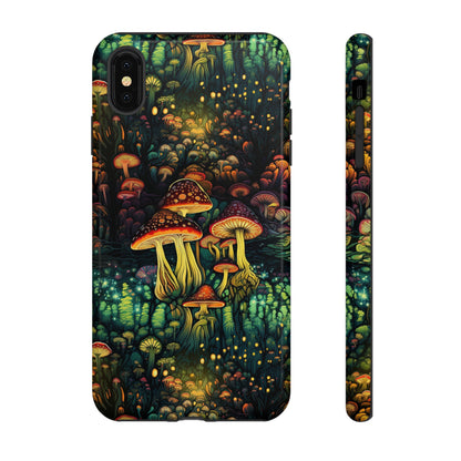 Neon Hallucinations: An Illuminated Autumn Spectacle - Tough Phone Case