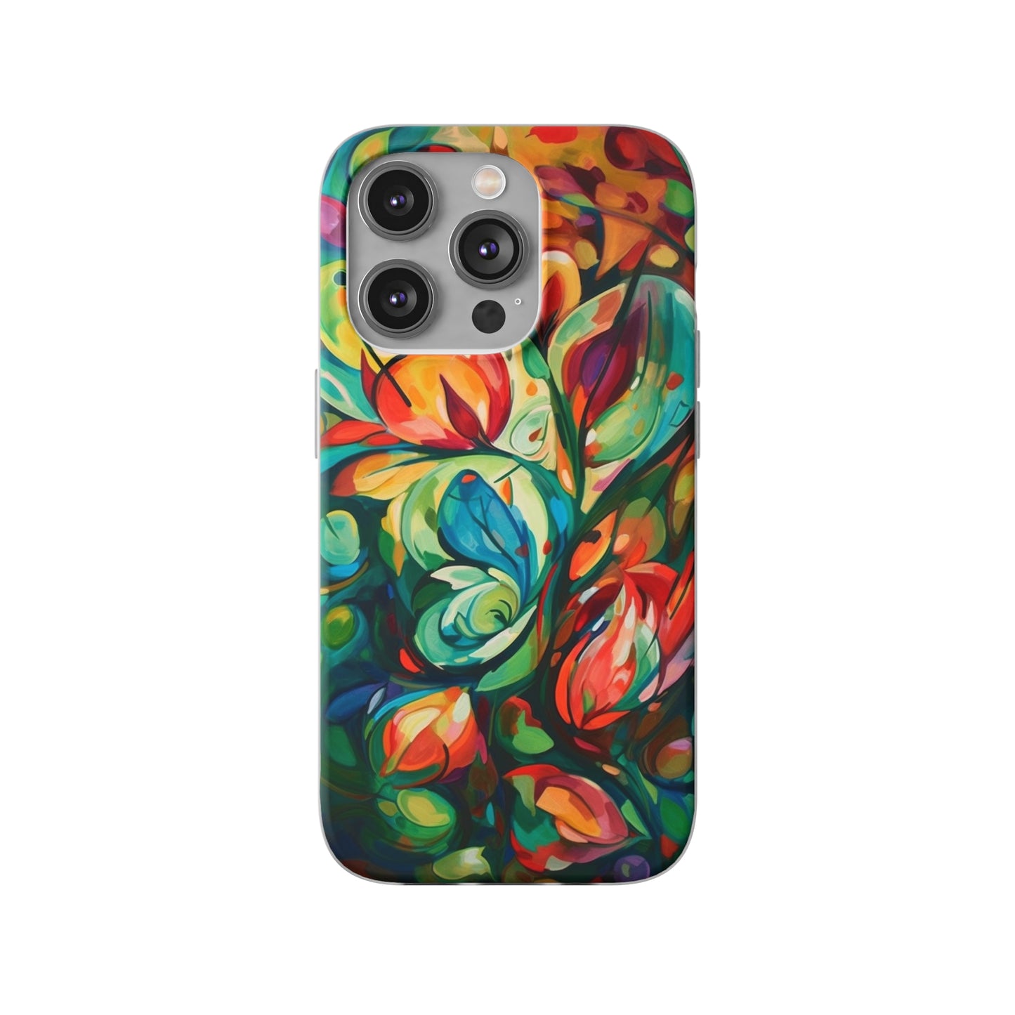 Spring Flourish Phone Case - Artistic Floral Elegance - Spring Collection - Flexi Cases Phone Case Pattern Symphony   