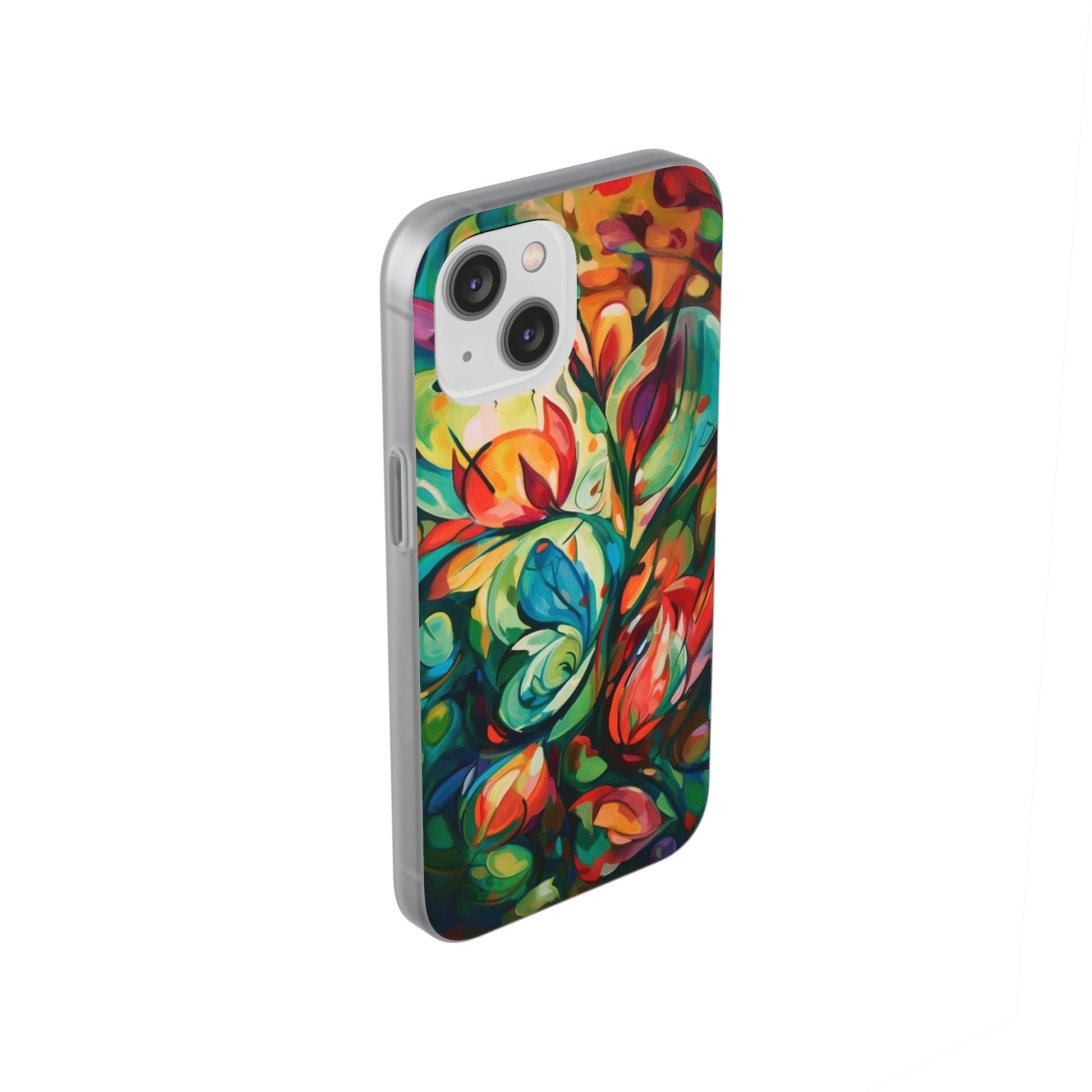 Spring Flourish Phone Case - Artistic Floral Elegance - Spring Collection - Flexi Cases Phone Case Pattern Symphony   