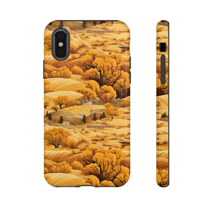 Rural Rhapsody: Early Autumn Farm Tales - Tough Phone Case