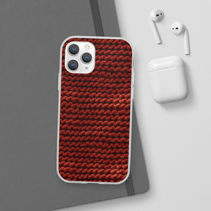 Autumn Yarn Chronicles - Warmth and Tradition in a Flexible Phone Case