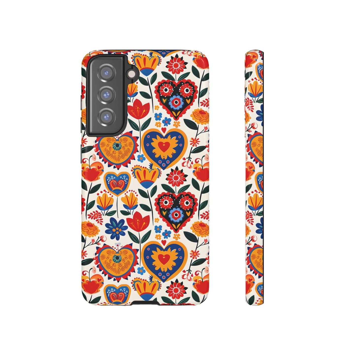 Whimsical Hearts - Phone Case