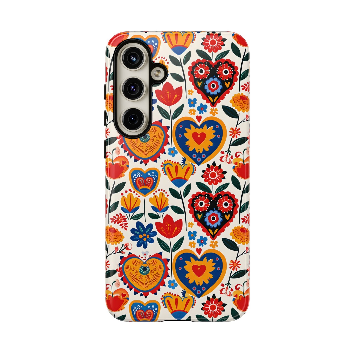 Whimsical Hearts - Phone Case