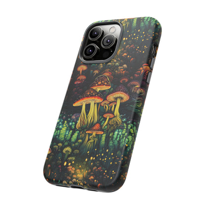 Neon Hallucinations: An Illuminated Autumn Spectacle - Tough Phone Case