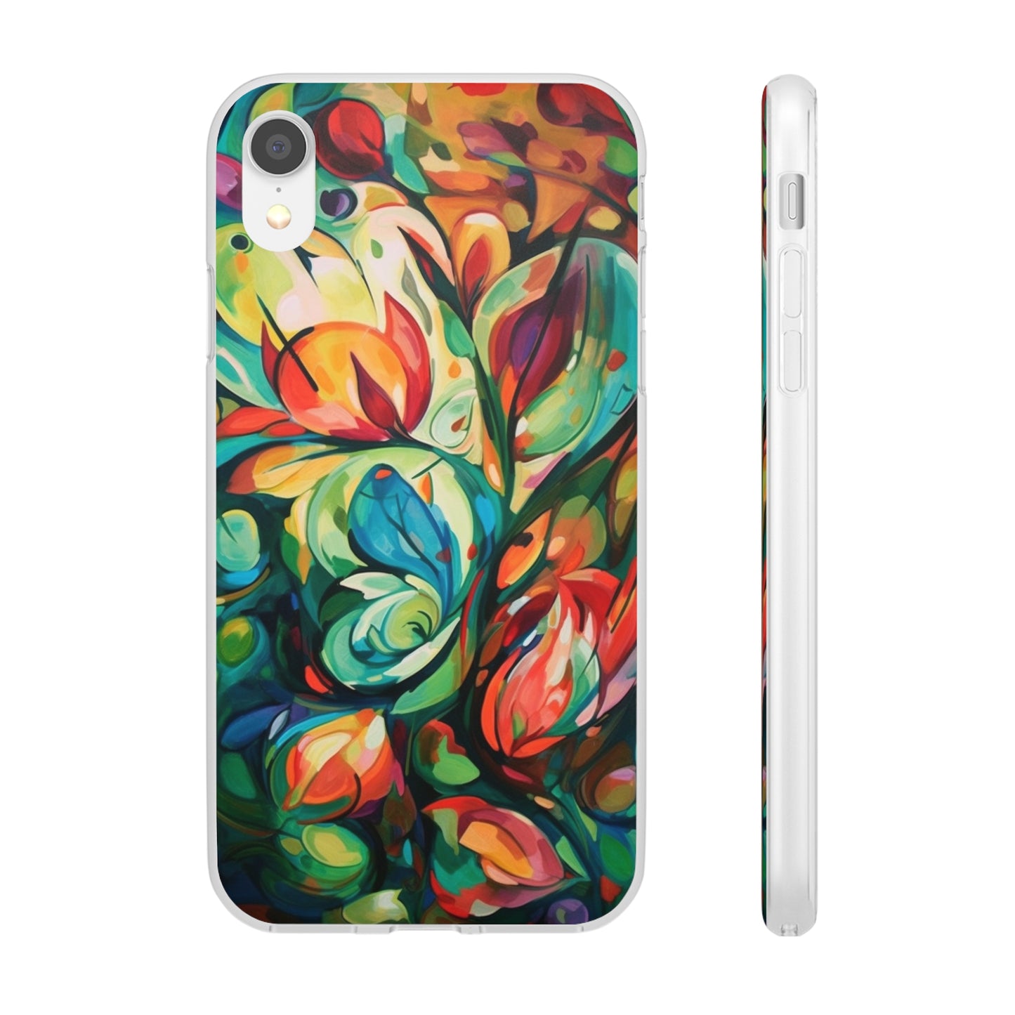 Spring Flourish Phone Case - Artistic Floral Elegance - Spring Collection - Flexi Cases Phone Case Pattern Symphony   