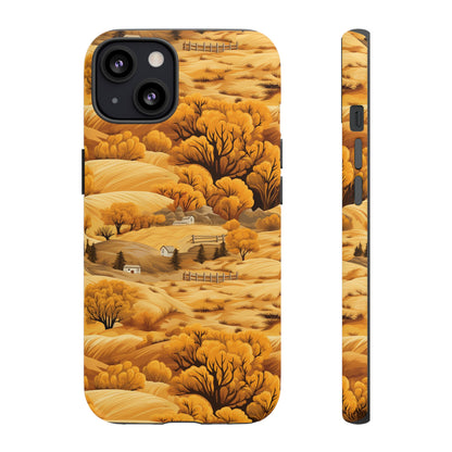 Rural Rhapsody: Early Autumn Farm Tales - Tough Phone Case