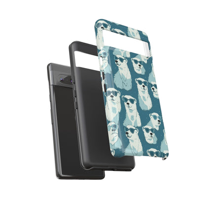 Chillin' Polar Bears Tough Phone Case