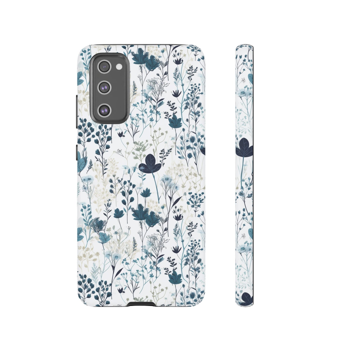 Serene Blue Wildflower - Phone Case