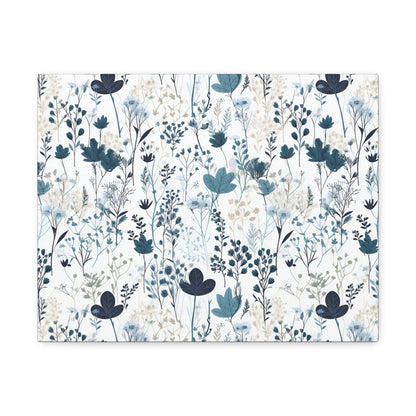 Blue Wildflower - Canvas Prints