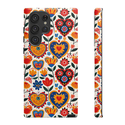 Whimsical Hearts - Phone Case