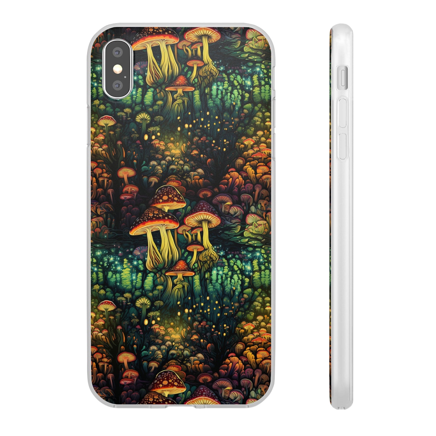 Neon Hallucinations: An Illumulated Autumn Spectacle - Flexible Phone Case