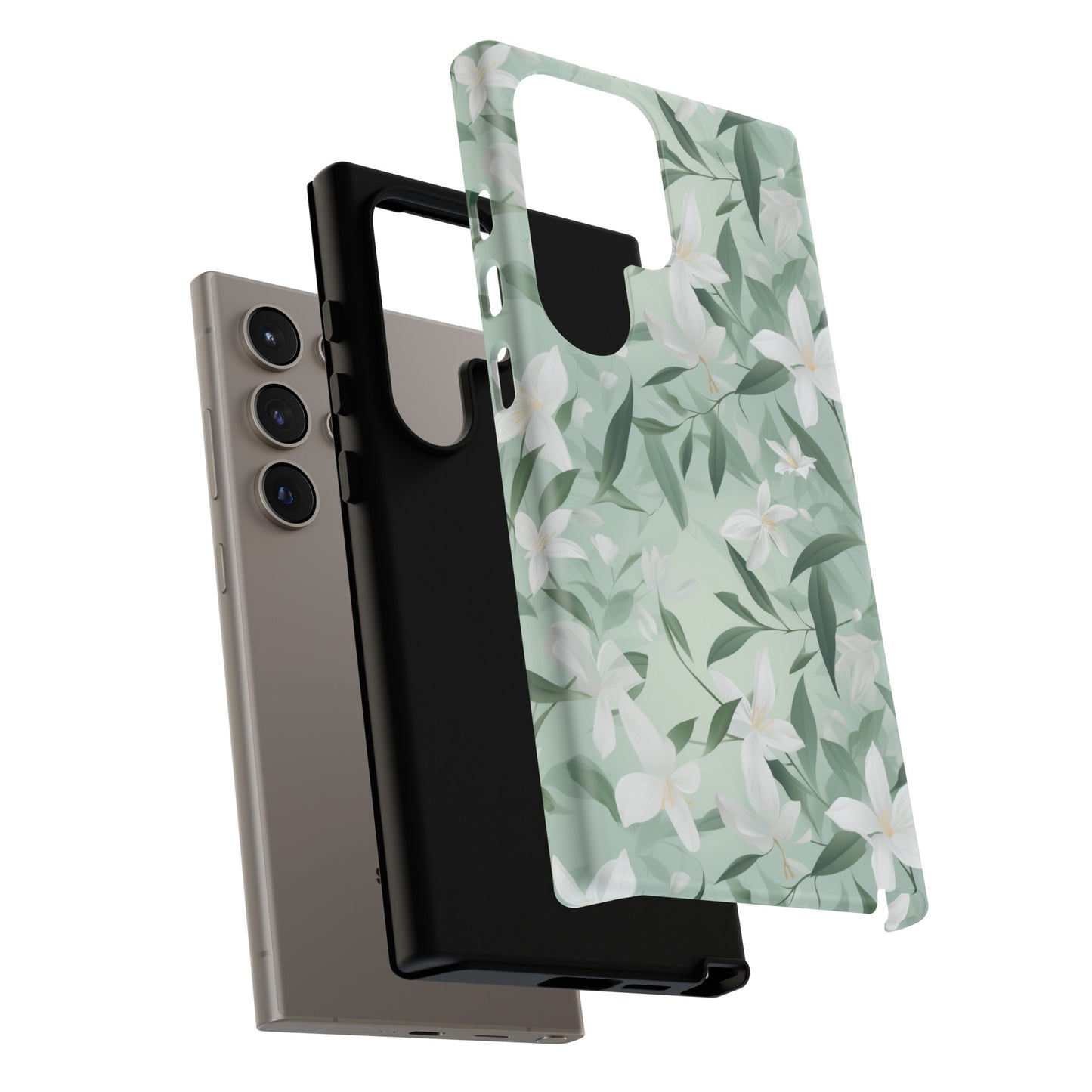 Elegant Snowdrop Blossom - Tough Phone Case