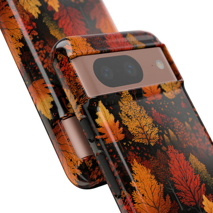 Bronzed Forest: A Chromatic Landscape - Tough Phone Case