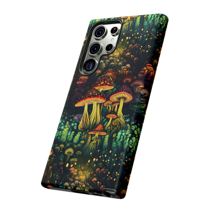 Neon Hallucinations: An Illuminated Autumn Spectacle - Tough Phone Case