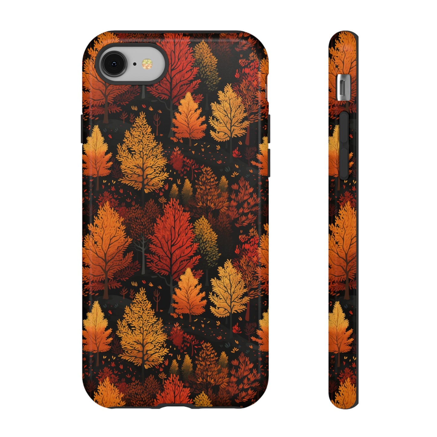 Bronzed Forest: A Chromatic Landscape - Tough Phone Case