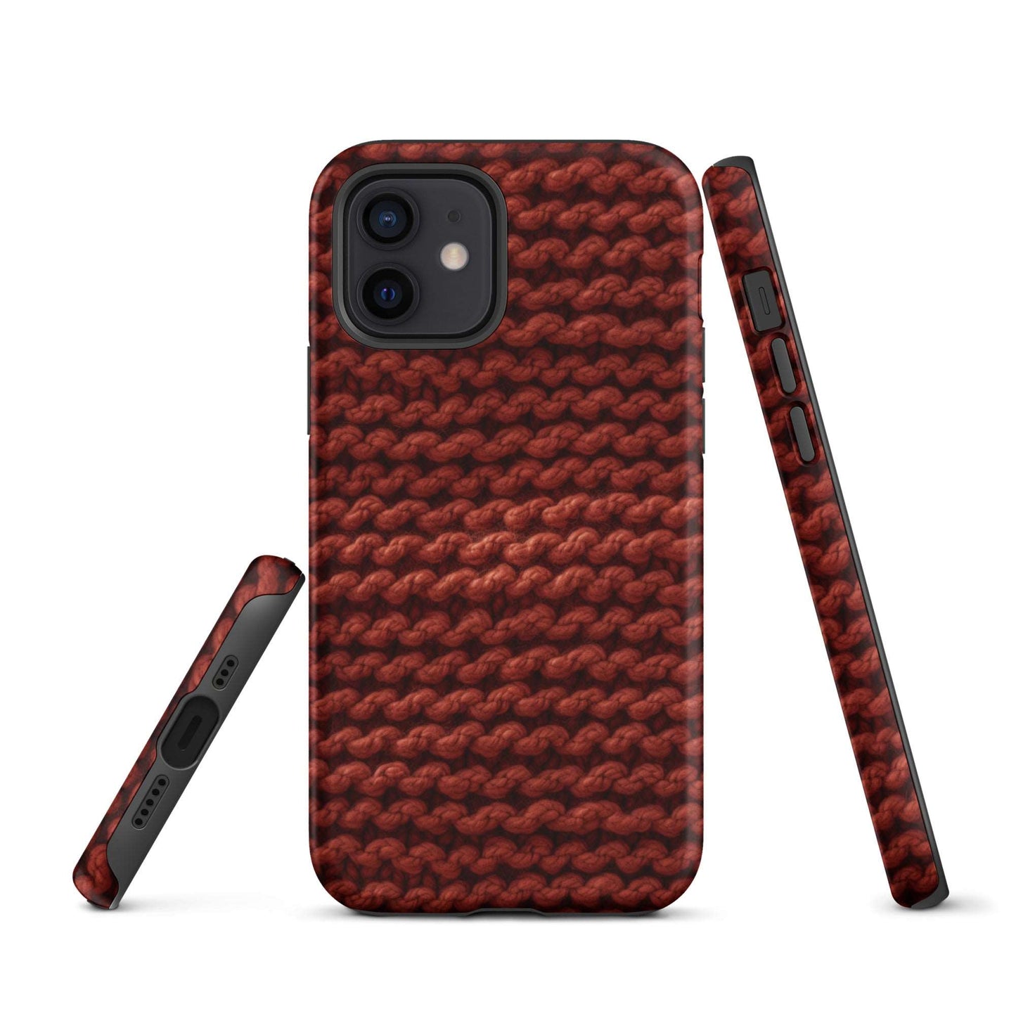 Autumn Yarn Chronicles - Warmth and Tradition iPhone Case - Pattern Symphony