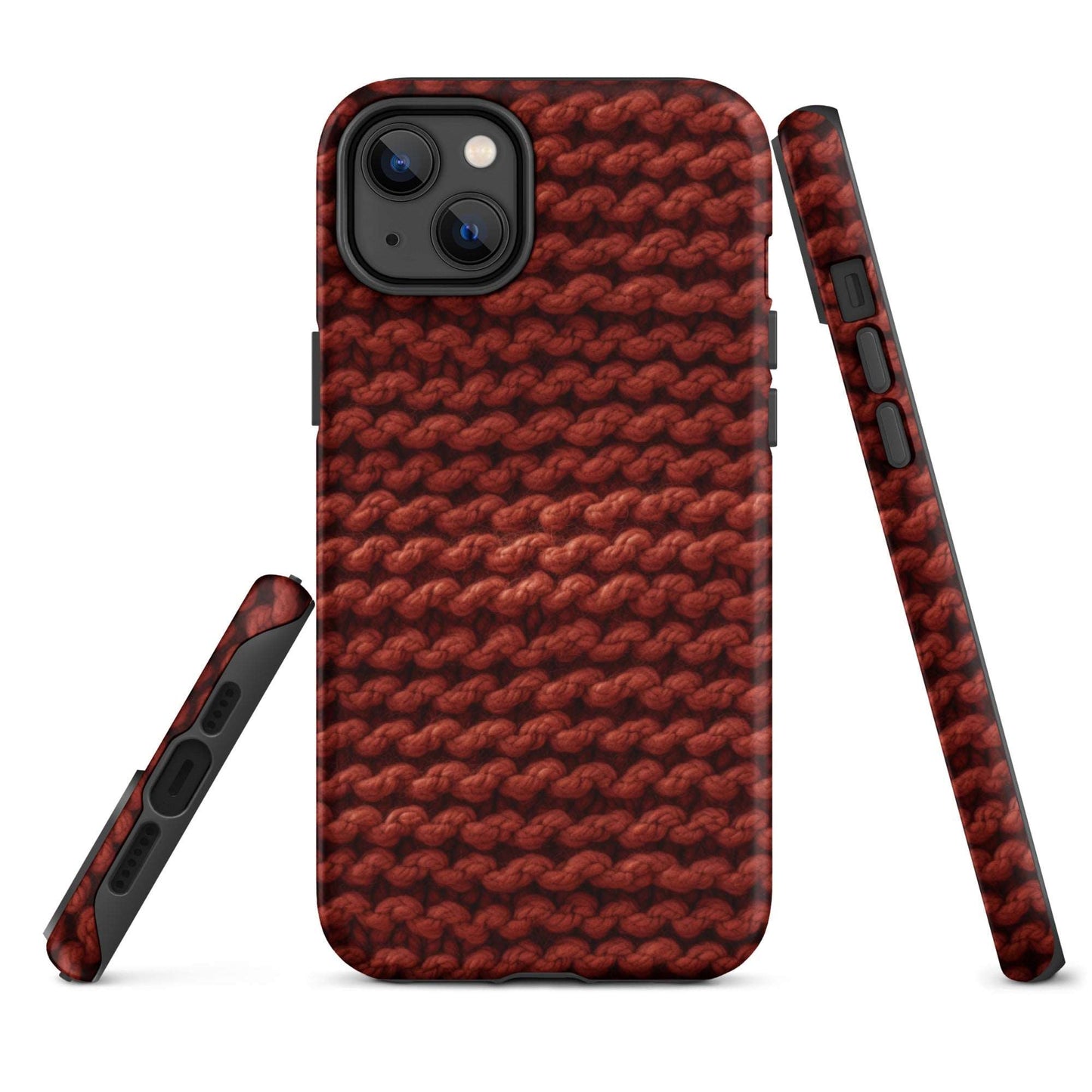 Autumn Yarn Chronicles - Warmth and Tradition iPhone Case - Pattern Symphony