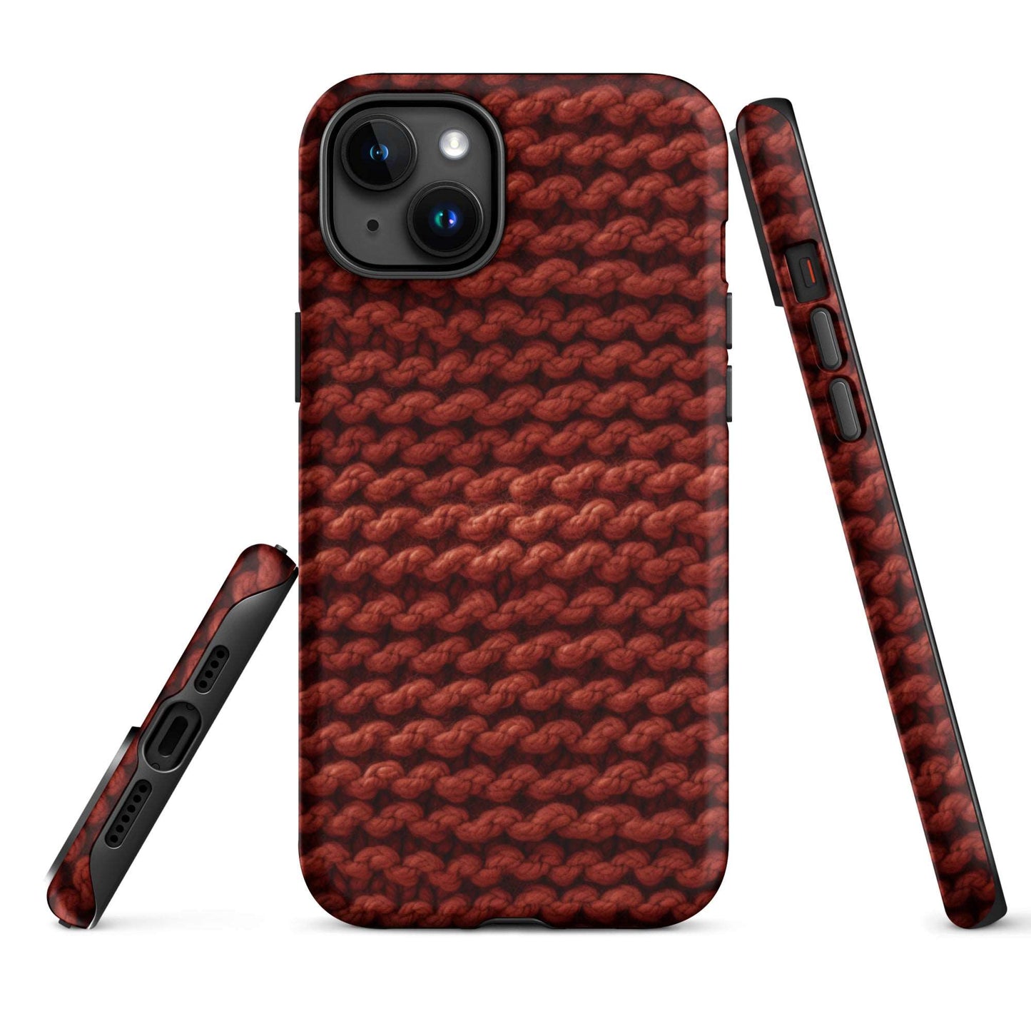 Autumn Yarn Chronicles - Warmth and Tradition iPhone Case - Pattern Symphony