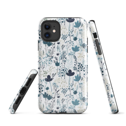 Serene Blue Wildflower - iPhone Case