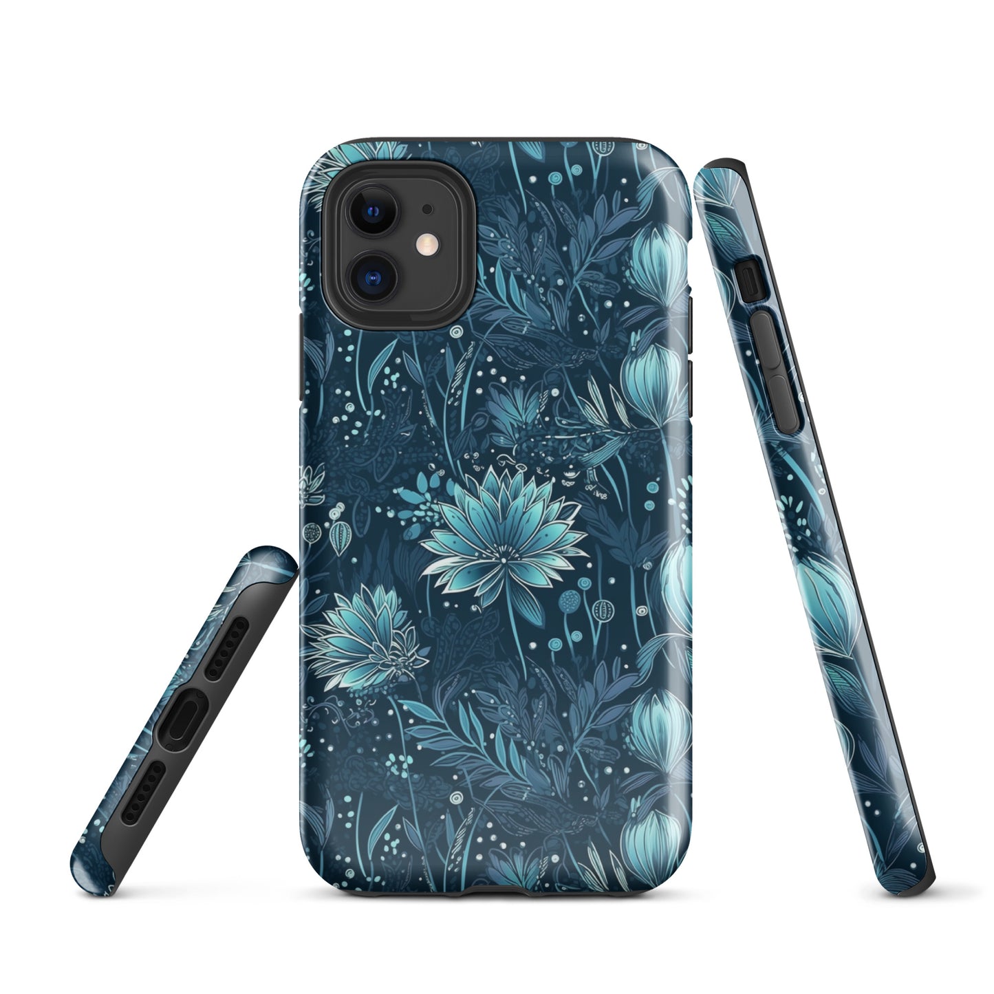 Metallic Blue Scilla - Shimmering Spring - iPhone Case