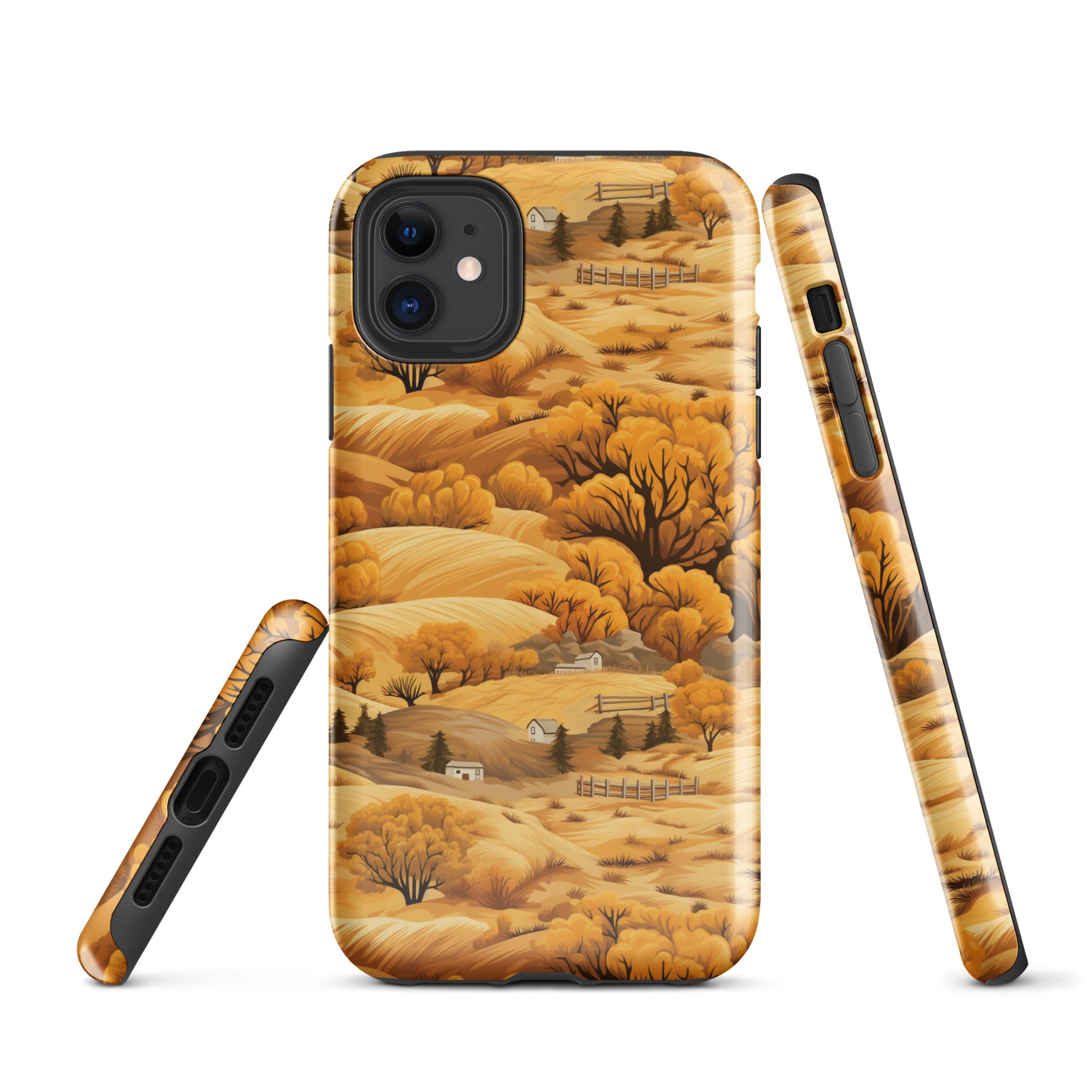 Rural Rhapsody - Early Autumn Farm Tales - iPhone Case