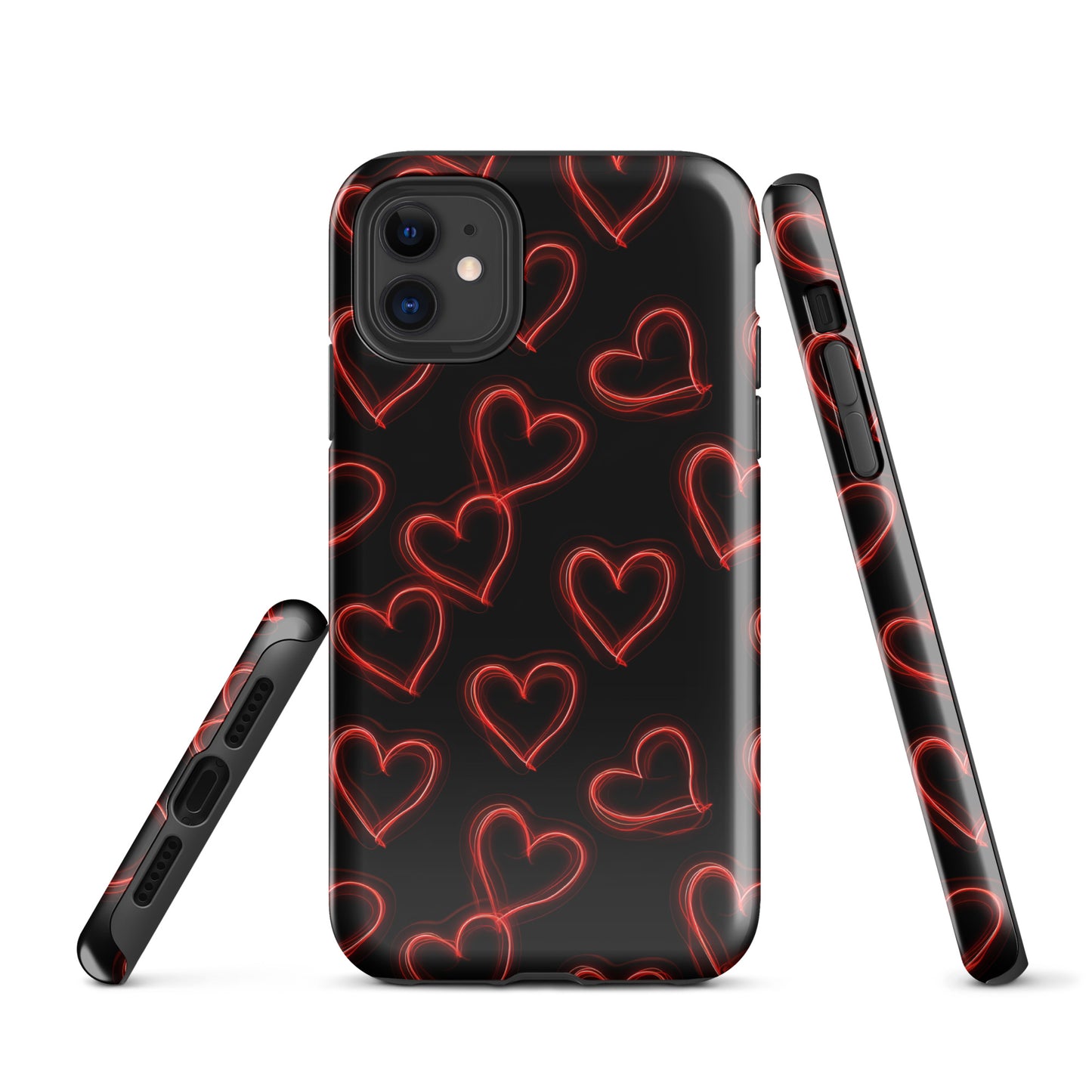 Neon Heartbeat - iPhone Case