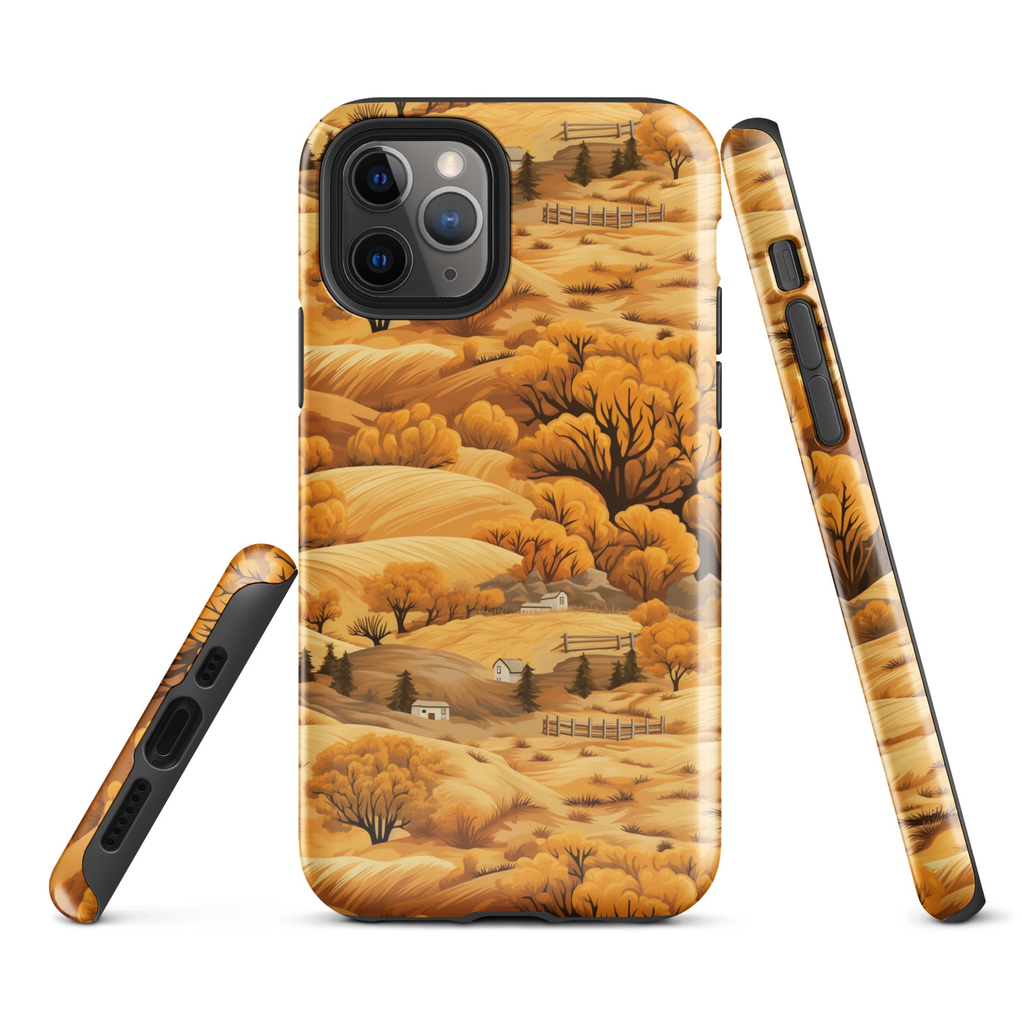 Rural Rhapsody - Early Autumn Farm Tales - iPhone Case