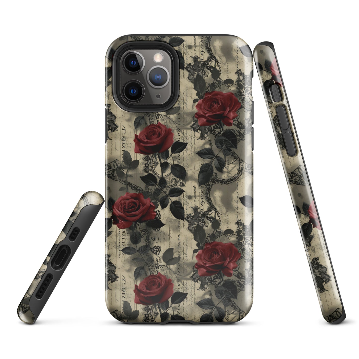 Poetic Blooms - iPhone Case