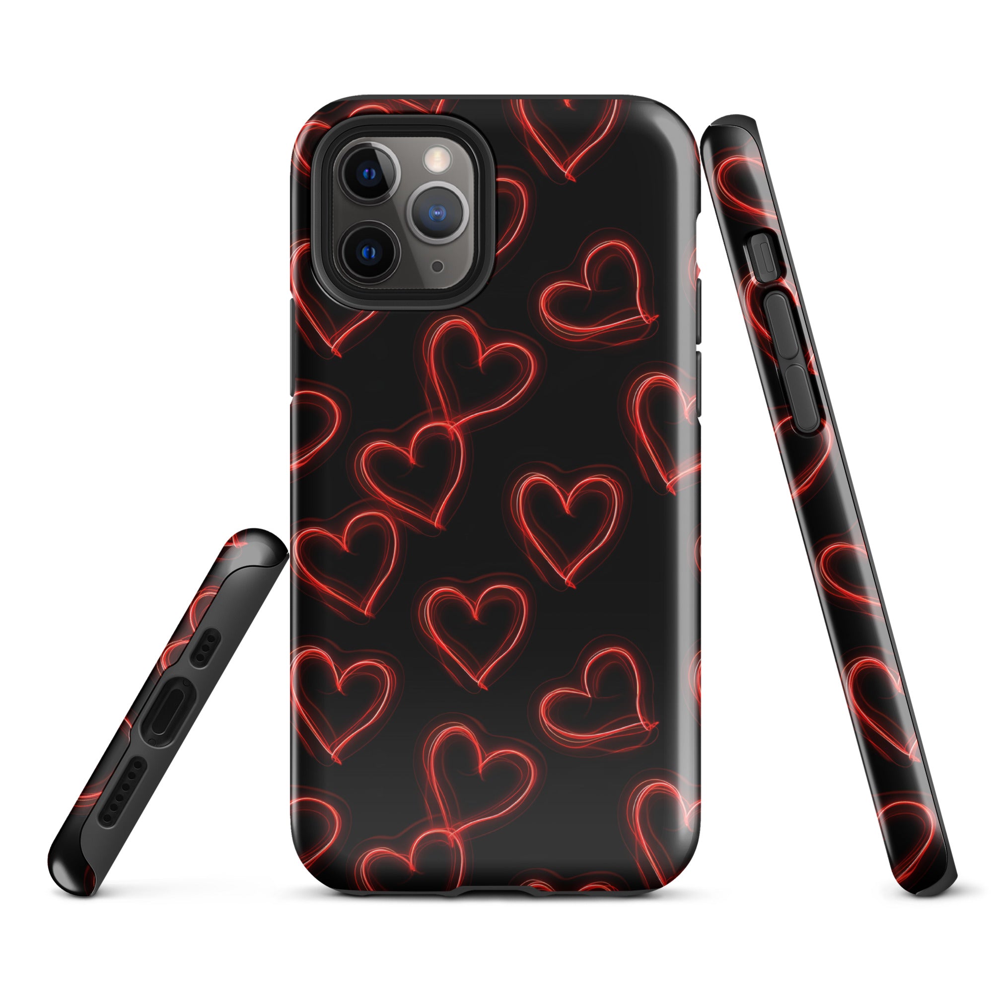 Neon Heartbeat - iPhone Case