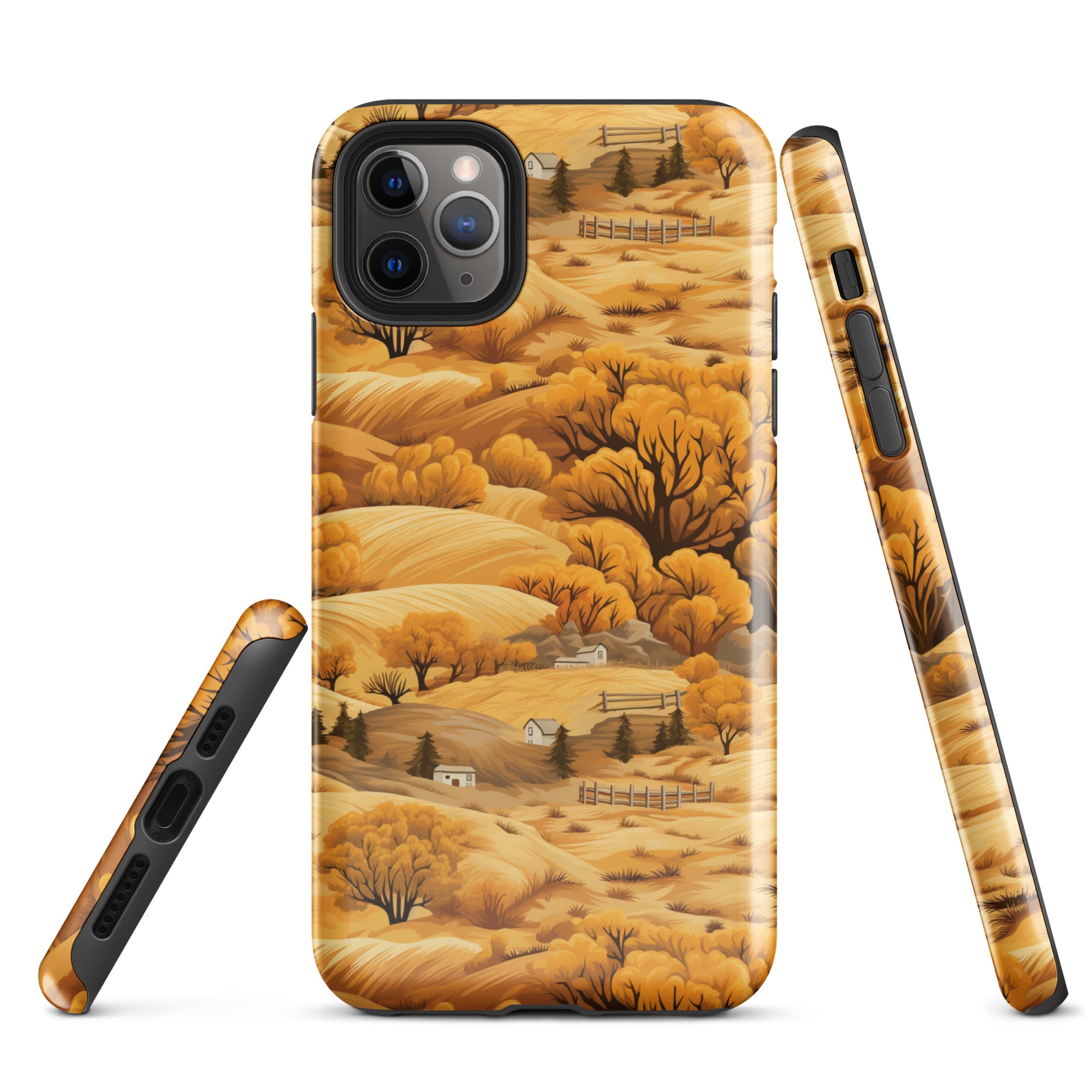 Rural Rhapsody - Early Autumn Farm Tales - iPhone Case