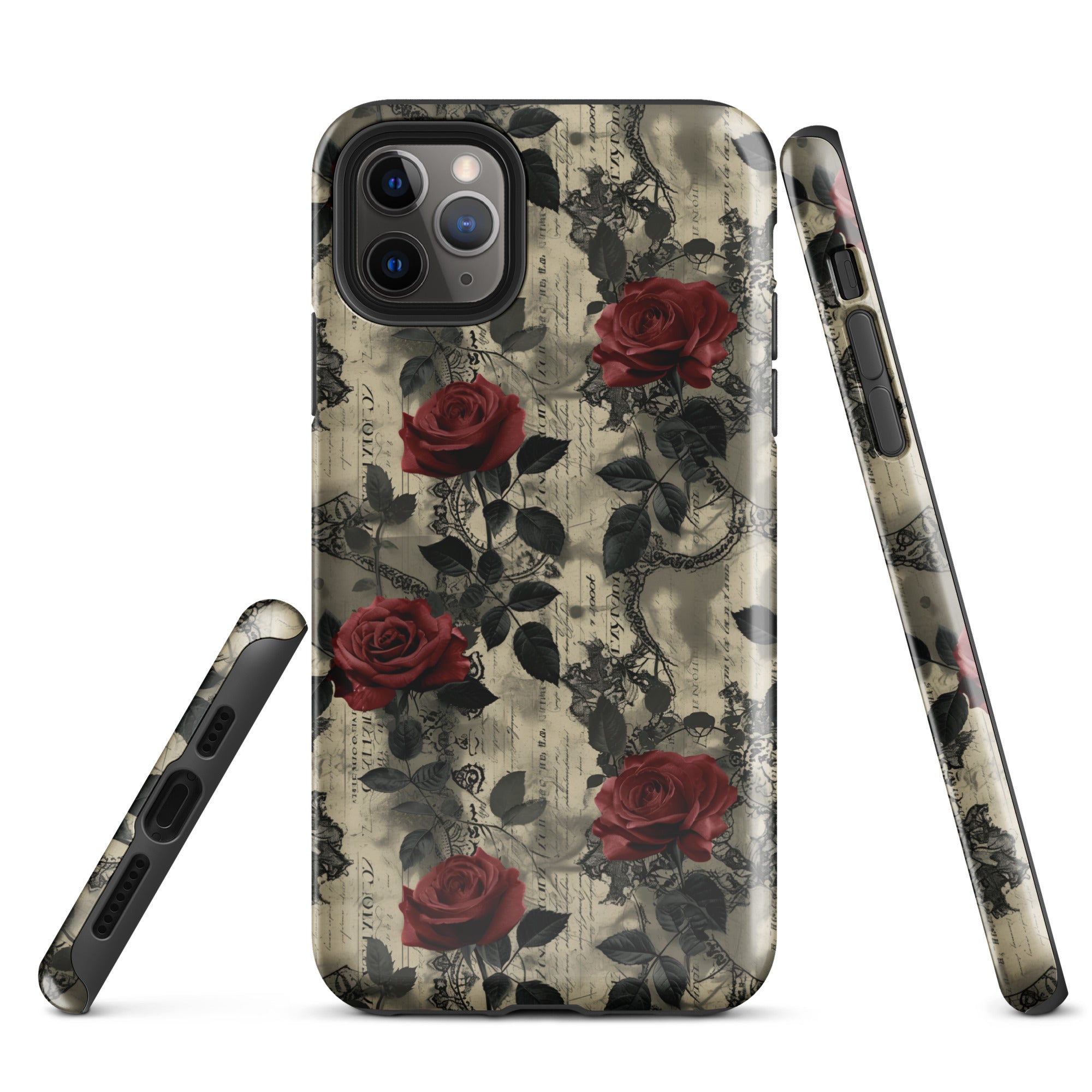 Poetic Blooms - iPhone Case