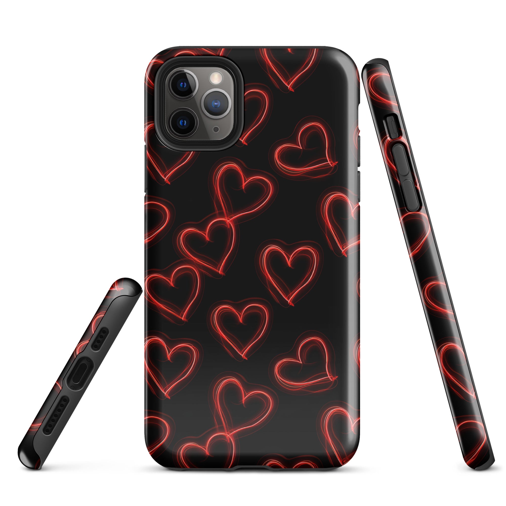 Neon Heartbeat - iPhone Case