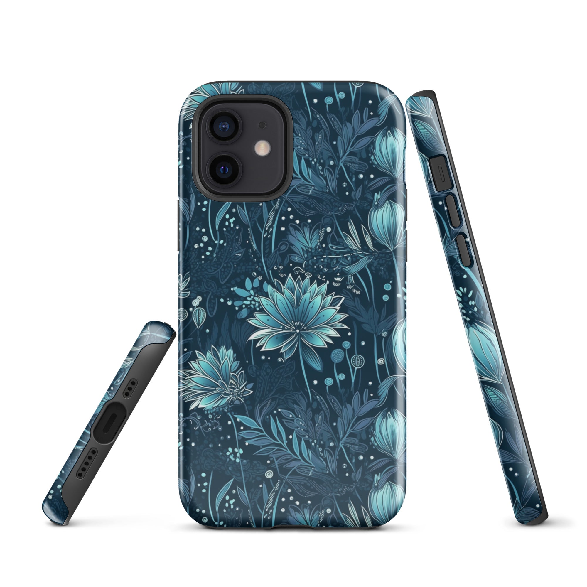 Metallic Blue Scilla - Shimmering Spring - iPhone Case