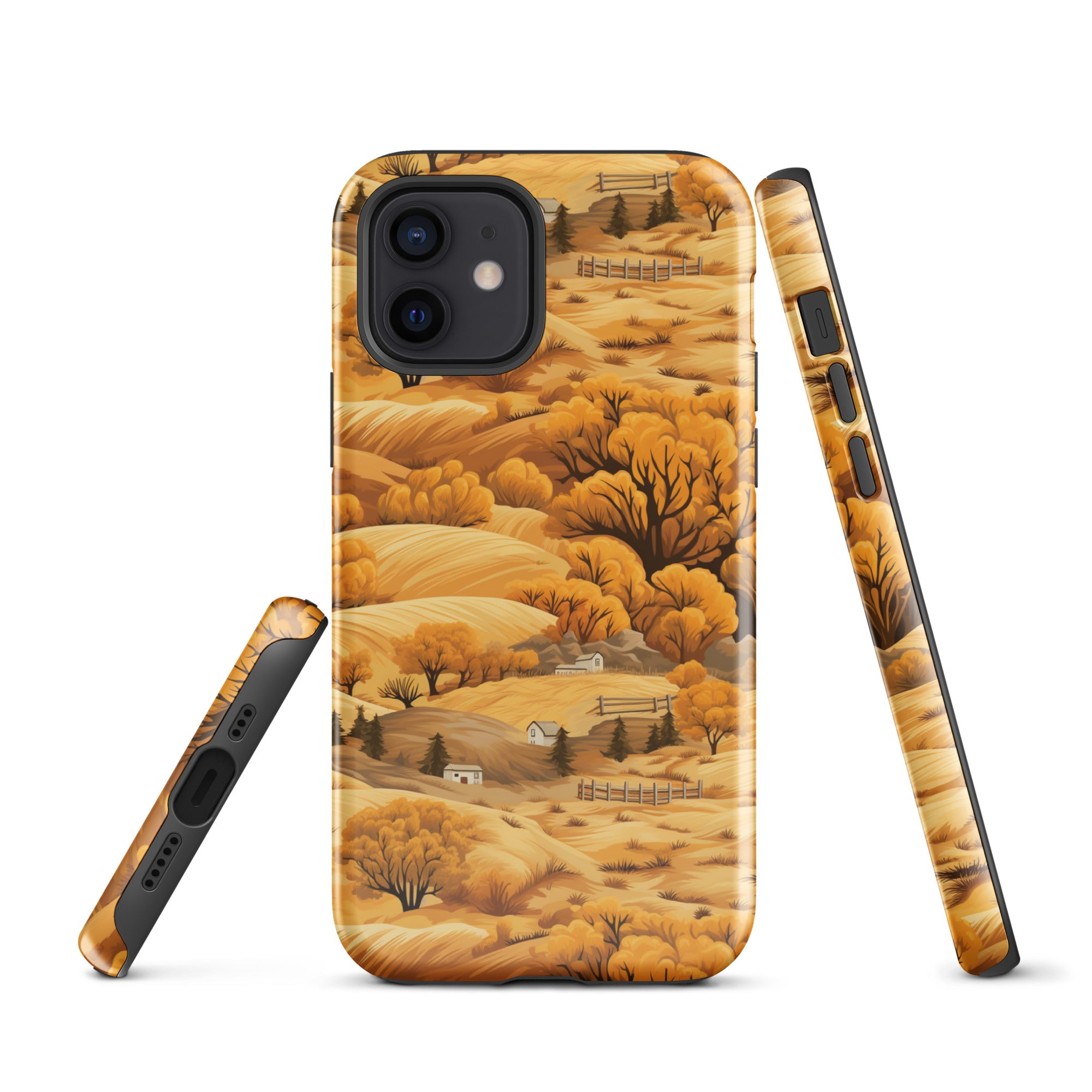 Rural Rhapsody - Early Autumn Farm Tales - iPhone Case