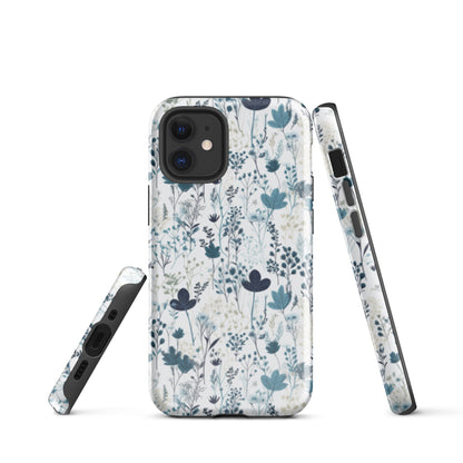 Serene Blue Wildflower - iPhone Case