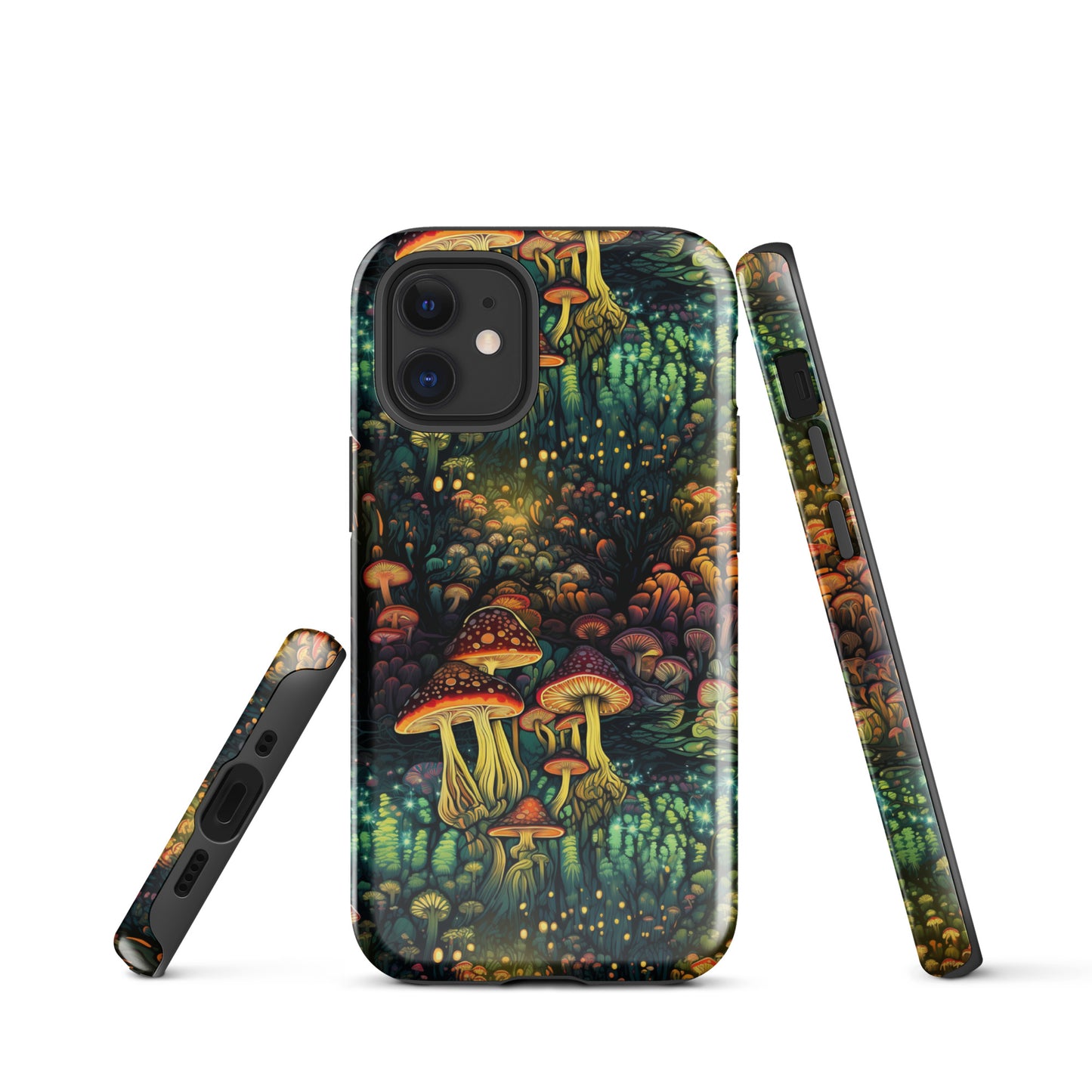 Neon Hallucinations - An Illuminated Autumn Spectacle - iPhone Case