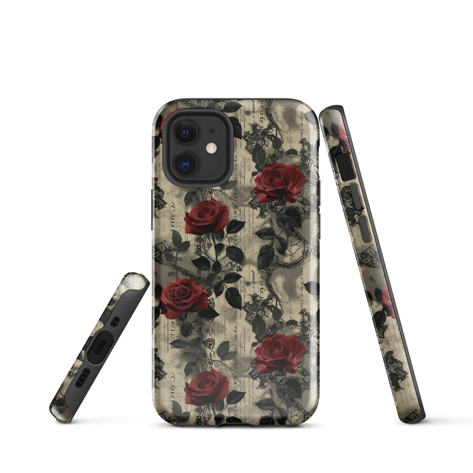 Poetic Blooms - iPhone Case