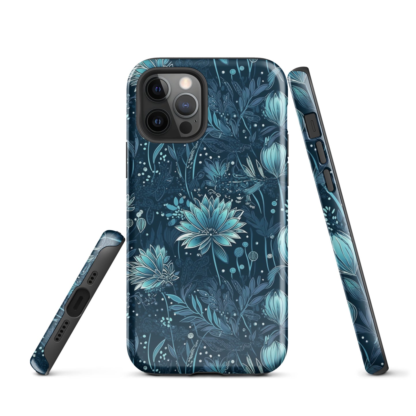 Metallic Blue Scilla - Shimmering Spring - iPhone Case