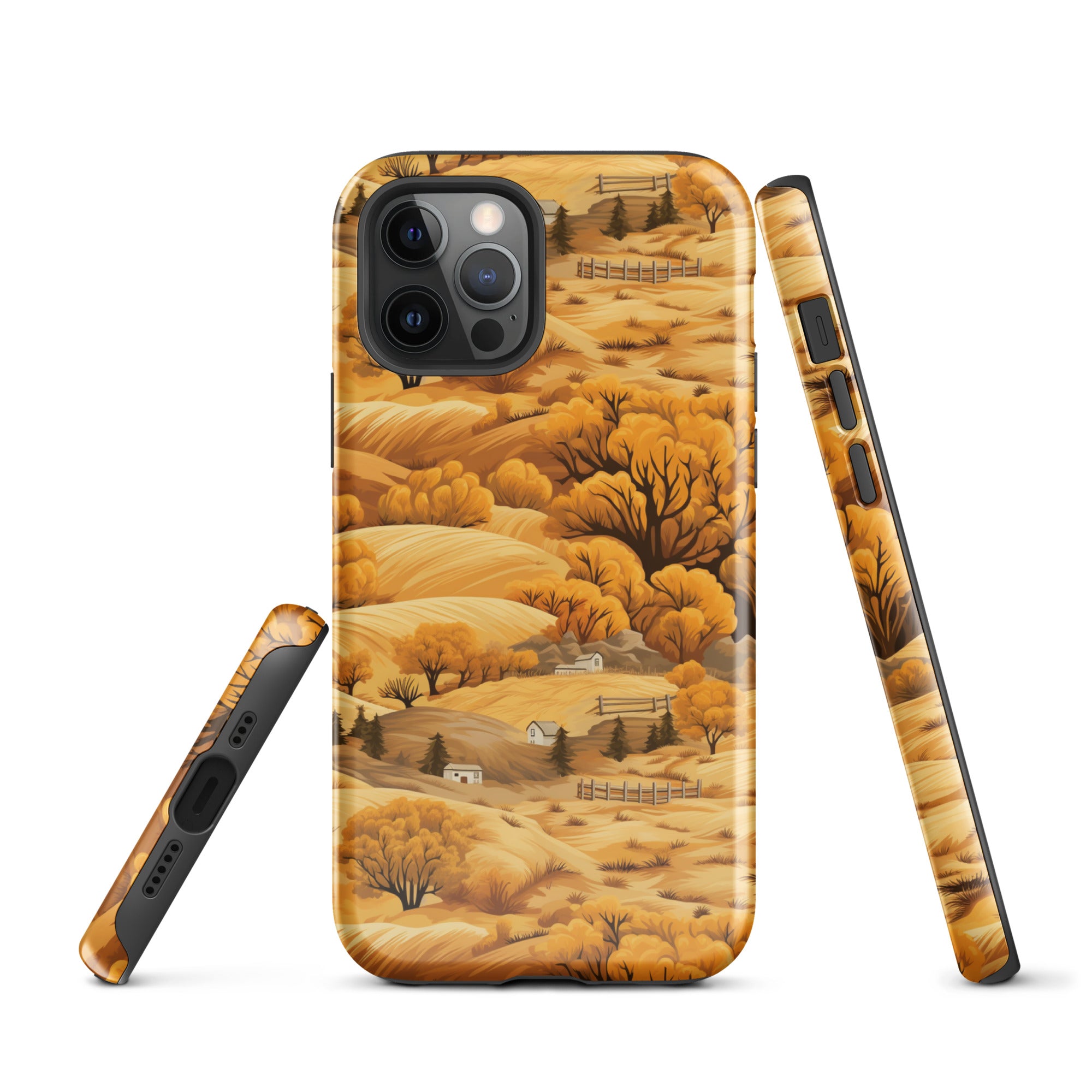 Rural Rhapsody - Early Autumn Farm Tales - iPhone Case