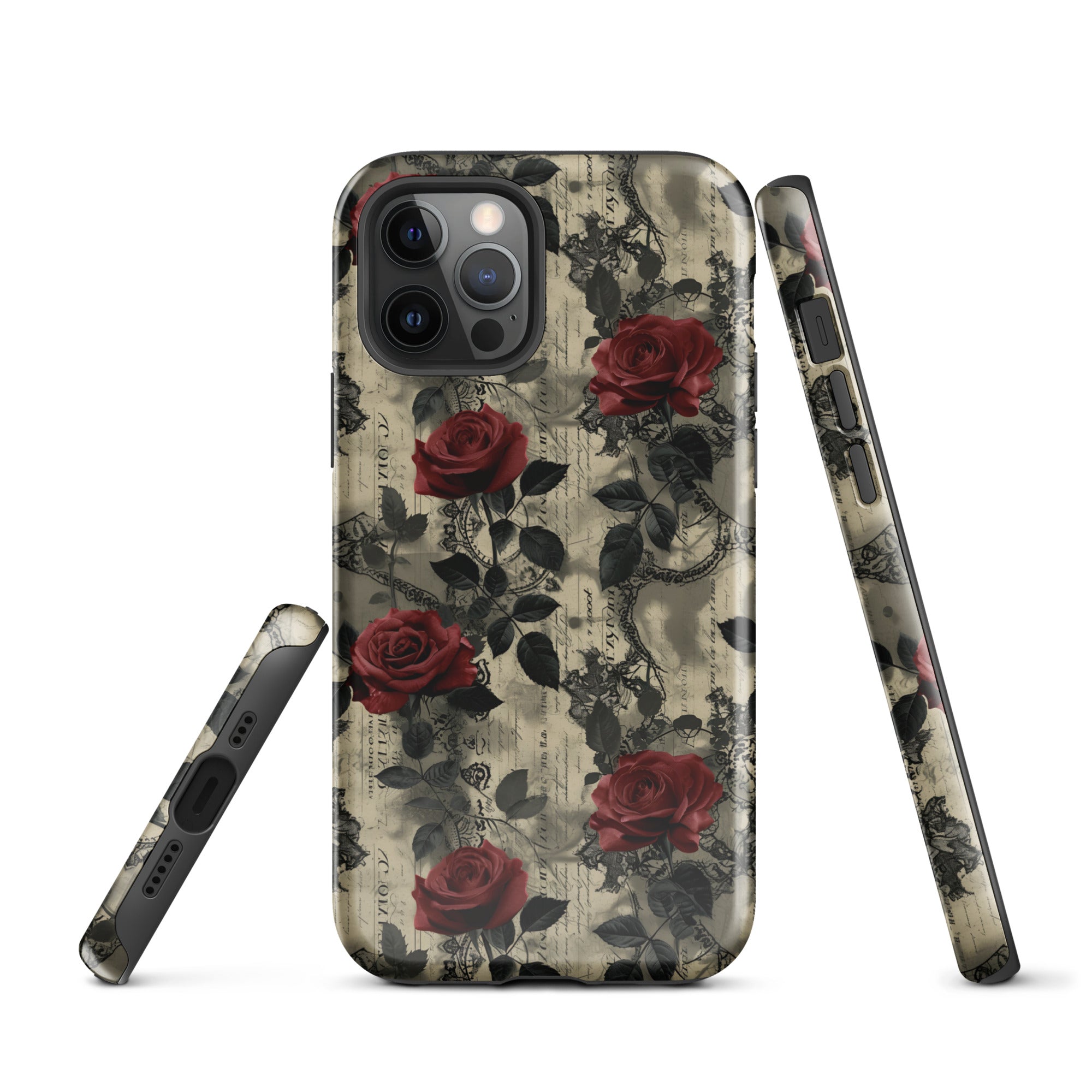 Poetic Blooms - iPhone Case