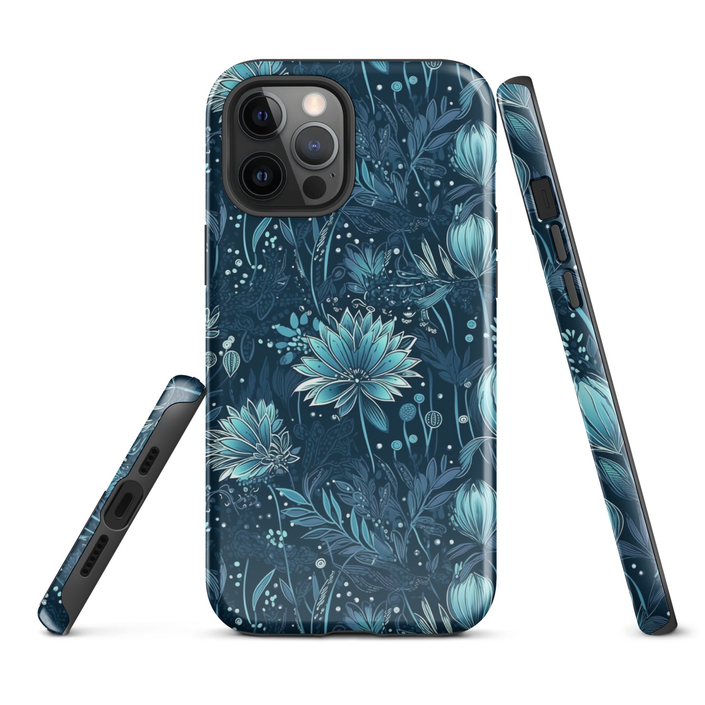 Metallic Blue Scilla - Shimmering Spring - iPhone Case